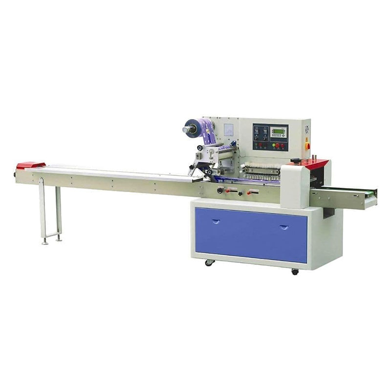 Упаковочная машина Hualian DXDZ-450B (3 servo, рег.форм, min пакет L 180мм, S 450мм, H 100мм, трансп.попереч.запайки)
